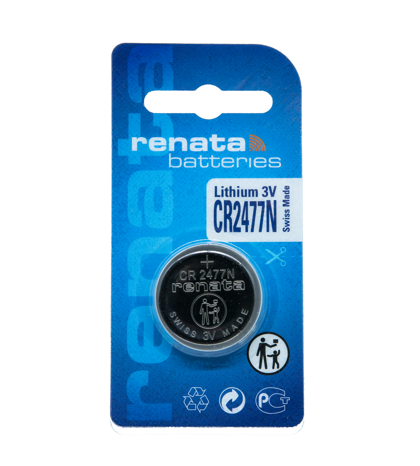 Batterie Renata CR 2477N für CardioMem® CM 100 XT (6 Stück)