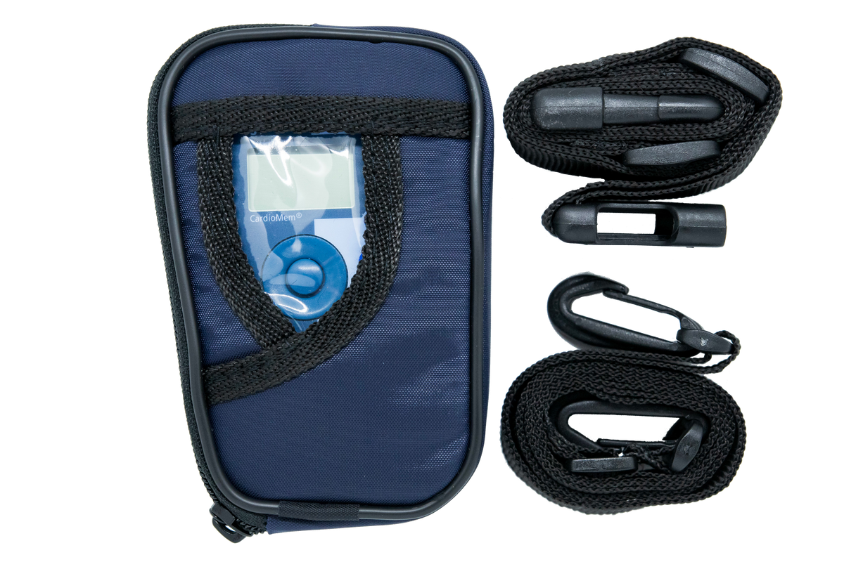GETEMED CardioMem CM 3000 Tragetasche großes Batteriefach Gurte