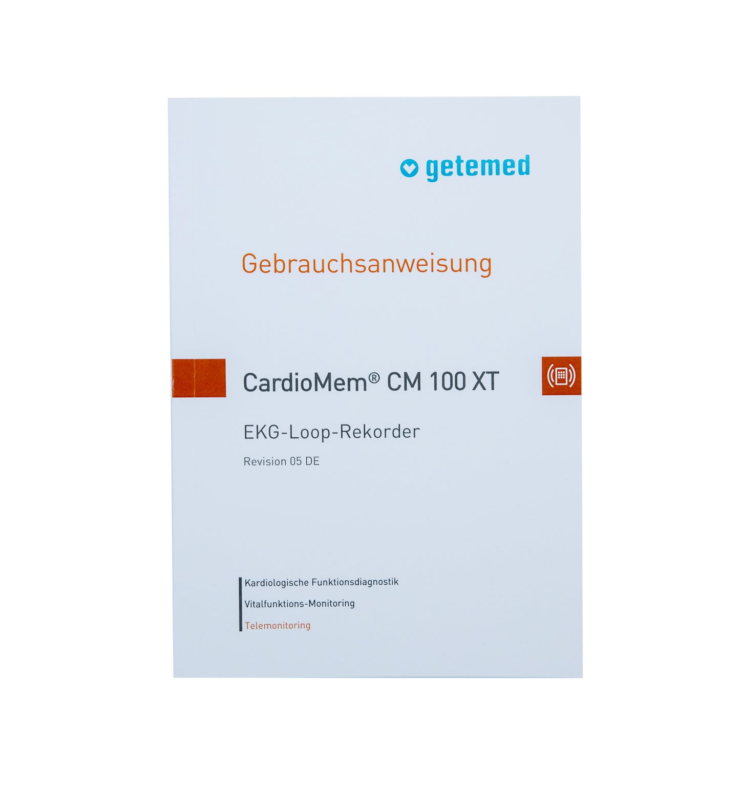 Gebrauchsanweisung DE für CardioMem® CM 100 XT